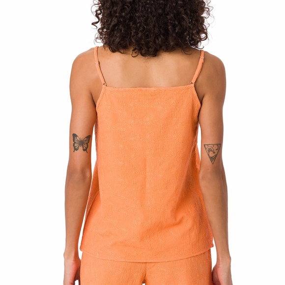 Suvi NYC women's 2-piece short pajama set Strap top and shorts 100% Cotton - Picture 10 of 15